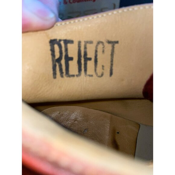 Rare Vintage Frye Womens Leather Boots 8D 1980s Made In USA Brown Ankle Chukka L - Picture 7 of 8